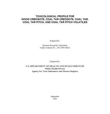 خرید و دانلود نسخه کامل کتاب Toxicological profiles – Wood creosote, coal tar creosote, coal tar, coal tar pitch,