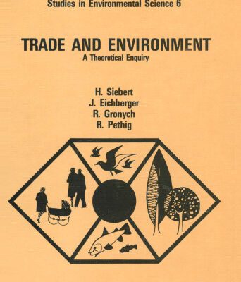 خرید و دانلود نسخه کامل کتاب Trade and Environment: A Theoretical Enquiry