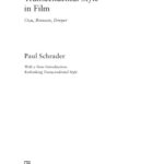 خرید و دانلود نسخه کامل کتاب Transcendental Style in Film: Ozu, Bresson, Dreyer