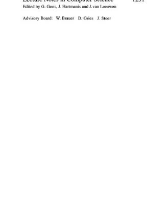 خرید و دانلود نسخه کامل کتاب Transformation-Based Reactive Systems Development: 4th International AMAST Workshop on Real-Time Systems and Concurrent and Distributed Software, ARTS’97 Palma, Mallorca, Spain, May 21–23, 1997 Proceedings