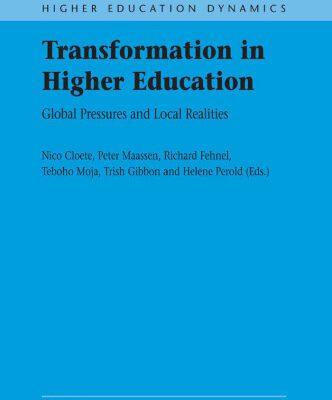 خرید و دانلود نسخه کامل کتاب Transformation in Higher Education: Global Pressures and Local Realities (Higher Education Dynamics)