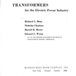 خرید و دانلود نسخه کامل کتاب Transformers for the electric power industry