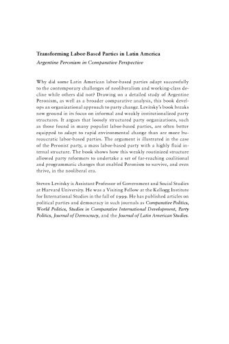 خرید و دانلود نسخه کامل کتاب Transforming Labor-Based Parties in Latin America: Argentine Peronism in Comparative Perspective_68b4d958542bd.jpeg خرید و دانلود نسخه کامل کتاب Transforming Labor-Based Parties in Latin America: Argentine Peronism in Comparative Perspective