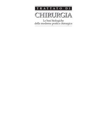 خرید و دانلود نسخه کامل کتاب TRATTATO DI CHIRURGIA Le Basi Biologiche Della Moderna Pratica