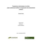 خرید و دانلود نسخه کامل کتاب Trayectorias nutricionales en la niñez: ¿Qué condiciones facilitan la recuperación de la desnutrición crónica?