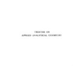خرید و دانلود نسخه کامل کتاب Treatise On Applied Analytical Chemistry
