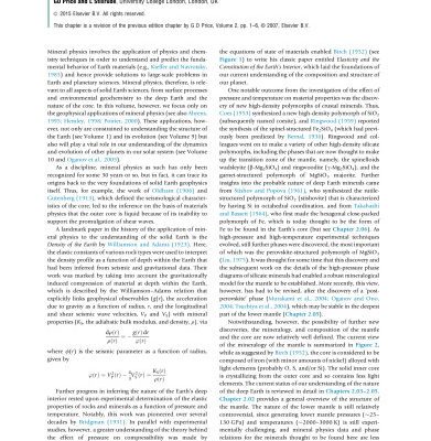 خرید و دانلود نسخه کامل کتاب Treatise on Geophysics: Mineral Physics