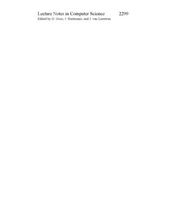 خرید و دانلود نسخه کامل کتاب Trends in Network and Pervasive Computing — ARCS 2002: International Conference on Architecture of Computing Systems Karlsruhe, Germany, April 8–12, 2002 Proceedings