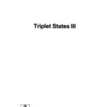 خرید و دانلود نسخه کامل کتاب Triplet States III