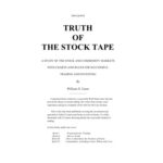 خرید و دانلود نسخه کامل کتاب Truth of the Stock Tape: A Study of the Stock and Commodity Markets With Charts and Rules for Successful Trading and Investing