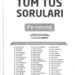 خرید و دانلود نسخه کامل کتاب Tüm Tus Soruları Farmakoloji