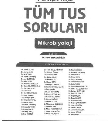 خرید و دانلود نسخه کامل کتاب Tüm Tus Soruları Mikrobiyoloji Soruları