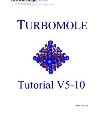 خرید و دانلود نسخه کامل کتاب Turbomole Tutorial