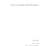 خرید و دانلود نسخه کامل کتاب Two-dimensional models of black hole radiation (diplomarbeit)