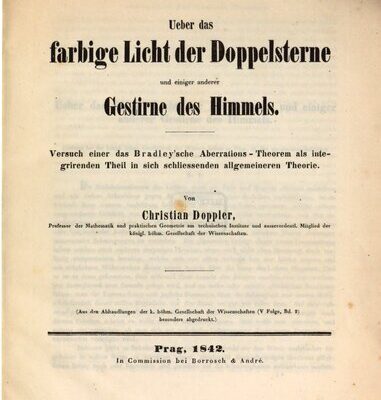خرید و دانلود نسخه کامل کتاب Über das farbige Licht der Doppelsterne und einiger anderer Gestirne des Himmels : Versuch einer das Bradley’sche Aberrations-Theorem als integrierenden Teil einer in sich schließenden allgemeineren Theorie