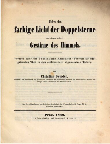 خرید و دانلود نسخه کامل کتاب Über das farbige Licht der Doppelsterne und einiger anderer Gestirne des Himmels : Versuch einer das Bradley’sche Aberrations-Theorem als integrierenden Teil einer in sich schließenden allgemeineren Theorie_68bc6cc33885d.jpeg خرید و دانلود نسخه کامل کتاب Über das farbige Licht der Doppelsterne und einiger anderer Gestirne des Himmels : Versuch einer das Bradley’sche Aberrations-Theorem als integrierenden Teil einer in sich schließenden allgemeineren Theorie