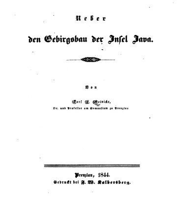 خرید و دانلود نسخه کامل کتاب Über den Gebirgsbau der Insel Java