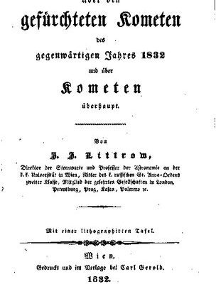 خرید و دانلود نسخه کامل کتاب Über den gefürchteten Kometen des gegenwärtigen Jahres 1832 und über Kometen überhaupt