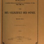 خرید و دانلود نسخه کامل کتاب Über den Salzgehalt der Ostsee