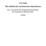 خرید و دانلود نسخه کامل کتاب Über dialektischen und historischen Materialismus