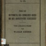 خرید و دانلود نسخه کامل کتاب Über die Bestimmung des chemischen Ortes bei den aromatischen Substanzen : Vier Abhandlungen
