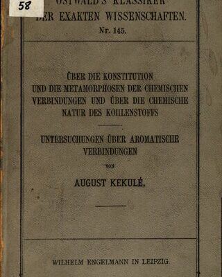 خرید و دانلود نسخه کامل کتاب Über die Konstitution und die Metamorphosen der chemischen Verbindungen und über die chemische : Untersuchungen über aromatische Verbindungen