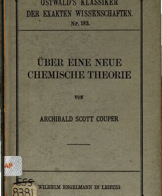 خرید و دانلود نسخه کامل کتاب Über eine neue chemische Theorie