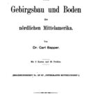 خرید و دانلود نسخه کامل کتاب Über Gebirgsbau und Boden des nördlichen Mittelamerika