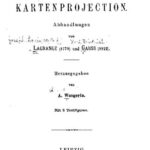 خرید و دانلود نسخه کامل کتاب Über Kartenprojektion : Abhandlungen (1779), (1822)