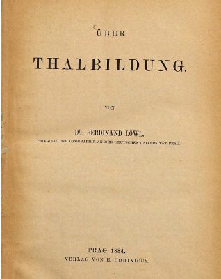 خرید و دانلود نسخه کامل کتاب Über Thalbildung [Talbildung]