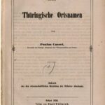 خرید و دانلود نسخه کامل کتاب Über thüringische Ortsnamen