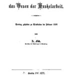 خرید و دانلود نسخه کامل کتاب Ueber das Wesen der Muskelarbeit. Vortrag gehalten zu Wiesbaden im Februar 1876