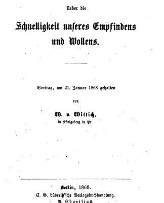 خرید و دانلود نسخه کامل کتاب Ueber die Schnelligkeit unseres Empfindens und Wollens. Vortrag, am 21. Januar 1868 gehalten