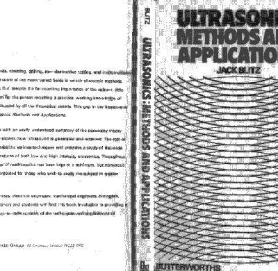 خرید و دانلود نسخه کامل کتاب Ultrasonics Methods and Applications