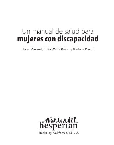 خرید و دانلود نسخه کامل کتاب Un Manual de Salud Para Mujeres Con Discapacidad_68baec633035d.jpeg خرید و دانلود نسخه کامل کتاب Un Manual de Salud Para Mujeres Con Discapacidad