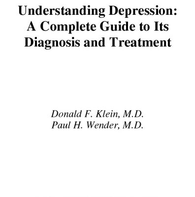خرید و دانلود نسخه کامل کتاب Understanding Depression: A Complete Guide to Its Diagnosis and Treatment