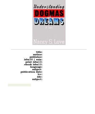 خرید و دانلود نسخه کامل کتاب Understanding Dogmas and Dreams: A Text (Chatham House Studies in Political Thinking)