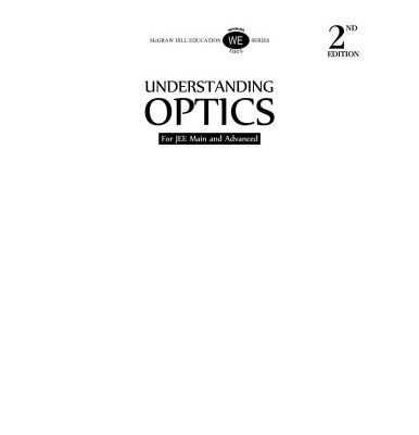 خرید و دانلود نسخه کامل کتاب Understanding Optics for JEE Main and Advanced