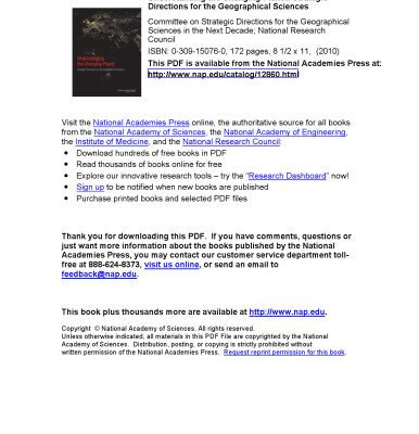خرید و دانلود نسخه کامل کتاب Understanding the Changing Planet: Strategic Directions for the Geographical Sciences (National Research Council)