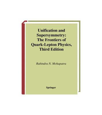 خرید و دانلود نسخه کامل کتاب Unification and Supersymmetry The Frontiers of Quark Lepton Physics
