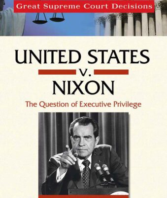 خرید و دانلود نسخه کامل کتاب United States V. Nixon: The Question of Executive Privilege (Great Supreme Court Decisions)