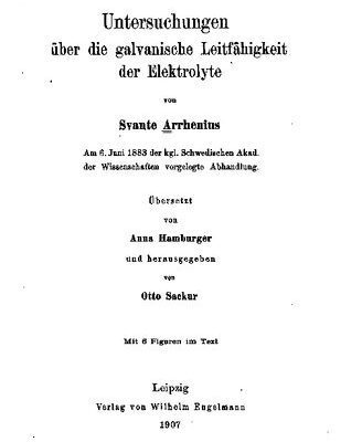 خرید و دانلود نسخه کامل کتاب Untersuchungen über die galvanische Leitfähigkeit der Elektrolyte (1883)