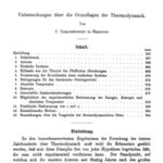 خرید و دانلود نسخه کامل کتاب Untersuchungen über die Grundlagen der Thermodynamik