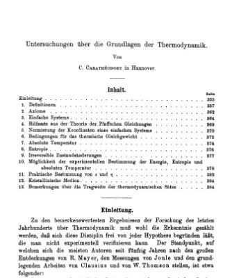 خرید و دانلود نسخه کامل کتاب Untersuchungen über die Grundlagen der Thermodynamik