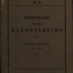 خرید و دانلود نسخه کامل کتاب Untersuchungen über die Kakodylreihe (1837-1843)