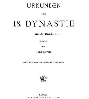 خرید و دانلود نسخه کامل کتاب Urkunden der 18. Dynastie