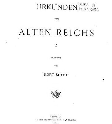 خرید و دانلود نسخه کامل کتاب Urkunden des Alten Reiches