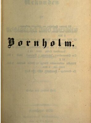 خرید و دانلود نسخه کامل کتاب Urkunden zur Geschichte der Insel Bornholm / 1327 – 1566