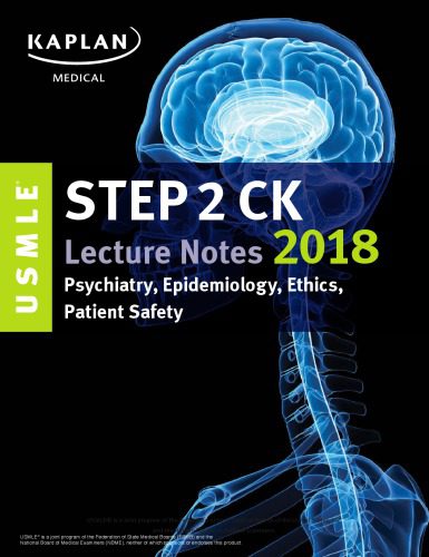 خرید و دانلود نسخه کامل کتاب USMLE Step 2 CK Lecture Notes 2018: Psychiatry, Epidemiology, Ethics, Patient Safety_68b731af1d239.jpeg خرید و دانلود نسخه کامل کتاب USMLE Step 2 CK Lecture Notes 2018: Psychiatry, Epidemiology, Ethics, Patient Safety