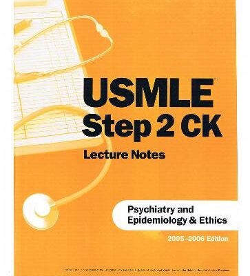 خرید و دانلود نسخه کامل کتاب USMLE-STEP2-Psychiatry and Epidemiology Ethics